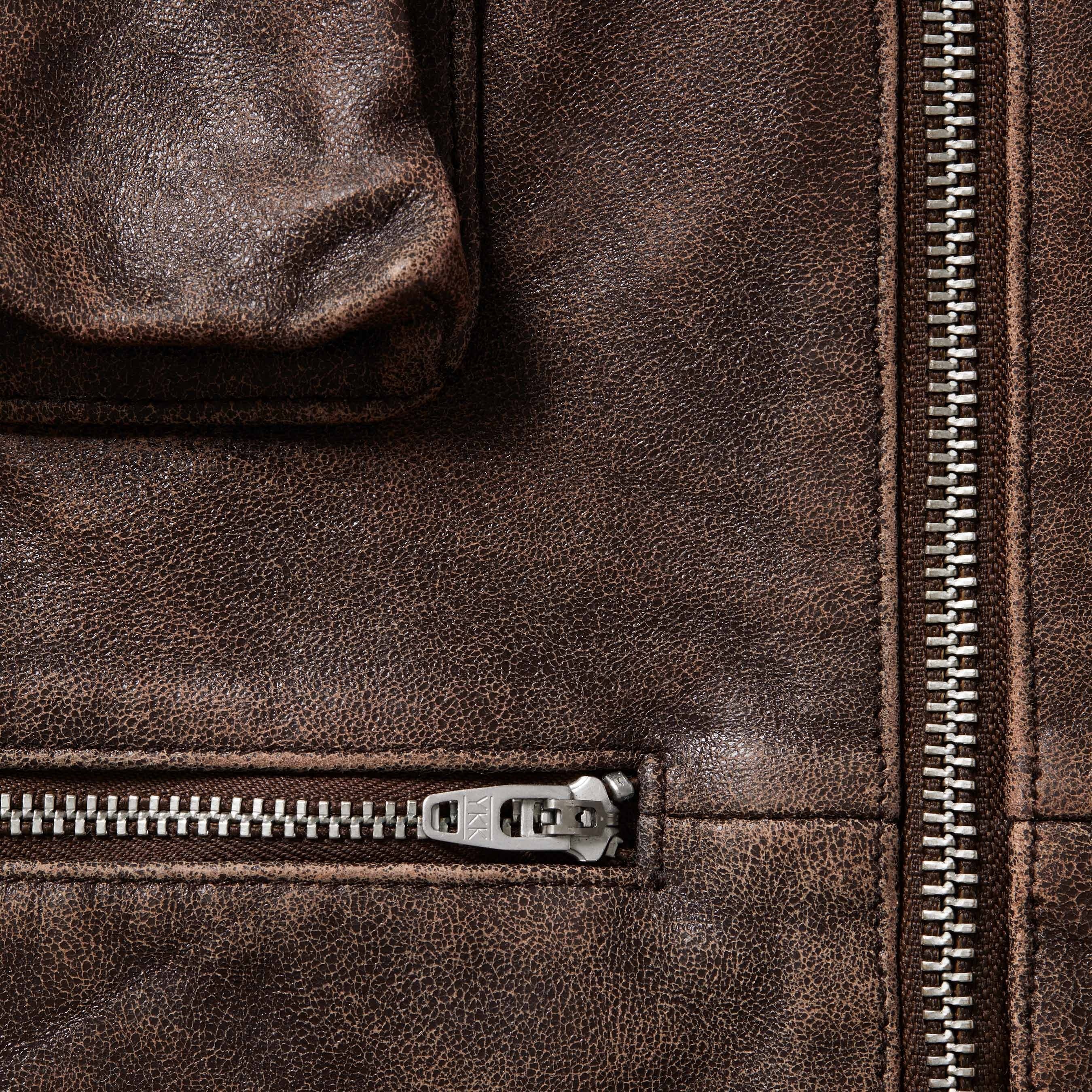 Leather Cargo Vest view 13